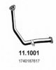 DAIHA 1740187654 Exhaust Pipe